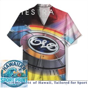 ELO Electric Light Orchestra Space Music Retro Vintage Hawaiian Shirt