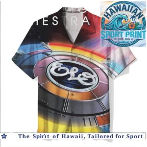 ELO Electric Light Orchestra Space Music Retro Vintage Hawaiian Shirt