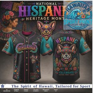 El Paso Chihuahuas National Hispanic Heritage Month Baseball Jersey