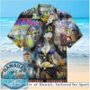 Sub Zero Mortal Kombat Ice Blue Hawaiian Shirt Sub Zero Mortal Kombat Ice Blue Hawaiian Shirt