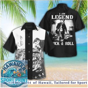 Elvis Presley I Am Legend Rock And Roll Concert Hawaiian Shirt
