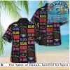 KISS Rock And Roll Lips Vinyl Records Music Hawaiian Shirt KISS Rock And Roll Lips Vinyl Records Music Hawaiian Shirt
