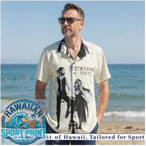 Fleetwood Mac Rumours Classic Rock Band Aloha Shirt