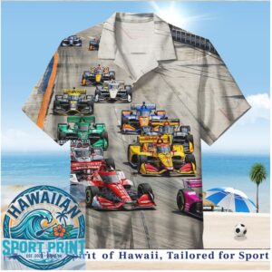 Formula 1 Racing Cars Track Speed Sport Fans Hawaiian Shirt