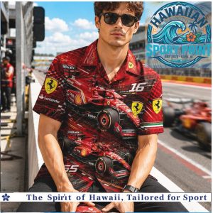 Formula 1 Racing Team Supercar Motorsport Grand Prix Hawaiian Shirt