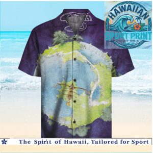 Frank Zappa Over Nite Sensation Album Art Retro Hawaiian Shirt