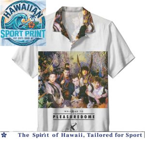Frankie Goes to Hollywood Synth Pop Music Hawaiian Shirt