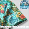Funny Pug Surfing Tropical Summer Vacation Hawaiian Shirt Funny Pug Surfing Tropical Summer Vacation Hawaiian Shirt