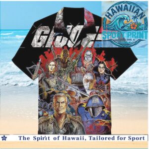 GI Joe Retro Action Figures Military Vintage Hawaiian Shirt