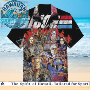 GI Joe Retro Action Figures Military Vintage Hawaiian Shirt