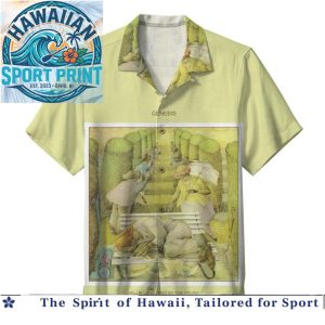 Genesis Selling England by the Pound Foxtrot Classic Rock Aloha Shirt