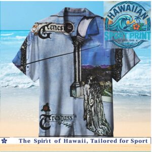 Genesis Trespass Progressive Rock Band Album Art Hawaiian Shirt