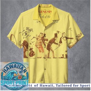 Genesis Trick of the Tail Rock Band Hawaiian Shirt