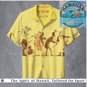 Genesis Trick of the Tail Rock Band Hawaiian Shirt