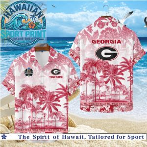 Georgia Bulldogs College Football Tropical Summer Hawaiian Shirt