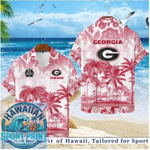 Georgia Bulldogs College Football Tropical Summer Hawaiian Shirt