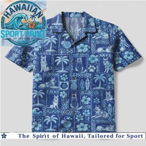 German Shepherd Tropical Aloha Party Summer Hawaiian Shirt
