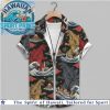 Star Trek Kirk Spock Enterprise Stained Glass Space Hawaiian Shirt Star Trek Kirk Spock Enterprise Stained Glass Space Hawaiian Shirt