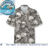 Gothic Crescent Moon And Star Wooden Texture Dark Hawaiian Shirt Gothic Crescent Moon And Star Wooden Texture Dark Hawaiian Shirt