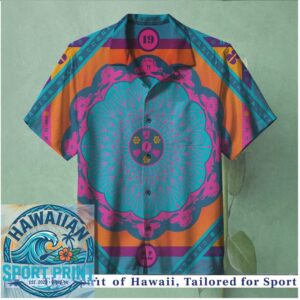 Grateful Dead Barton Hall Psychedelic Mandala Music Hawaiian Shirt