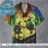 Green Day Dooku Album Art Rock Band Hawaiian Shirt Green Day Dooku Album Art Rock Band Hawaiian Shirt