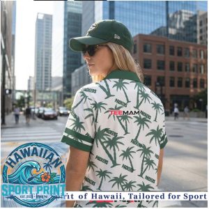 Green Bay Packers Palm Tree Beach Summer Hawaiian Shirt