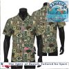 Green Bay Packers Tie Dye Palm Tree Beach Summer Hawaiian Shirt Green Bay Packers Tie Dye Palm Tree Beach Summer Hawaiian Shirt