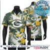 Green Godzilla Tropical Floral Leaf Hibiscus Summer Hawaiian Shirt Green Godzilla Tropical Floral Leaf Hibiscus Summer Hawaiian Shirt