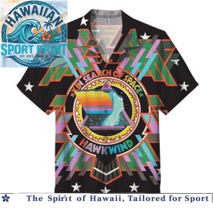 Hawkwind Space Rock Band Psychedelic Album Art Hawaiian Shirt