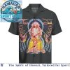 KISS Rock Band Makeup Face Graphic Hawaiian Shirt KISS Rock Band Makeup Face Graphic Hawaiian Shirt