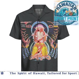 Hawkwind Space Rock Psychedelic Cosmic Art Vintage Hawaiian Shirt