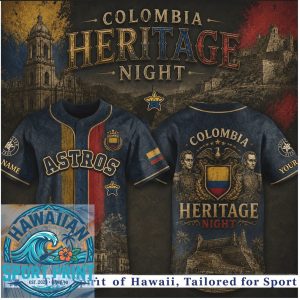 Houston Astros Colombia Heritage Night Baseball Jersey