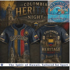 Houston Astros Colombia Heritage Night Baseball Jersey