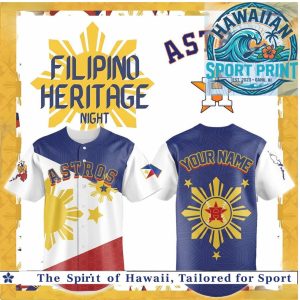 Houston Astros Filipino Heritage Night Baseball Jersey