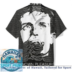 Ian Curtis Joy Division Unknown Pleasures Post Punk Music Hawaiian Shirt