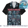 Guns N Roses Vintage Tour Poster Skulls Graphic Hawaiian Shirt Guns N Roses Vintage Tour Poster Skulls Graphic Hawaiian Shirt