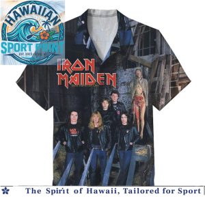 Iron Maiden Eddie Legacy Heavy Metal Music Hawaiian Shirt