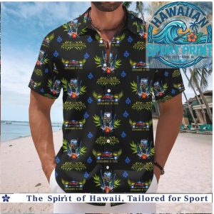 Iron Maiden Somewhere In Time Heavy Metal Rock Band Hawaiian Shirt Beach Aloha