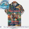 Vintage Godzilla Kaiju City Destruction Hawaiian Shirt Vintage Godzilla Kaiju City Destruction Hawaiian Shirt