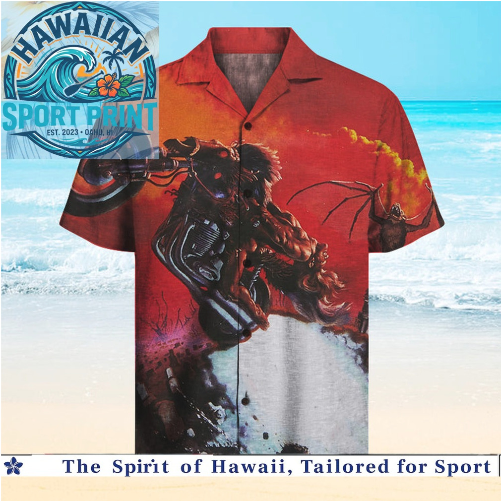 Meat Loaf Bat Out Of Hell Rock Music Art Hawaiian Shirt Meat Loaf Bat Out Of Hell Rock Music Art Hawaiian Shirt