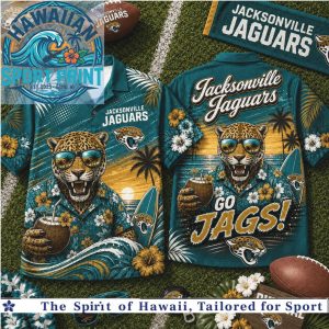 Jacksonville Jaguars Leopard Tropical Summer Hawaiian Shirt Beach