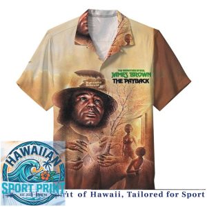 James Brown Soul Music Greatest Hits Hawaiian Shirt