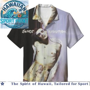 Janes Addiction Alternative Rock Band Album Artwork Hawaiian Shirt