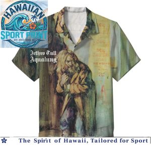 Jethro Tull Folk Rock Acoustic Album Cover Hawaiian Shirt