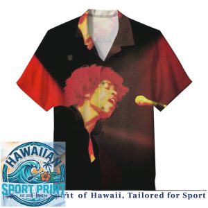 Jimi Hendrix Valleys Of Neptune First Rays Rising Sun Hawaiian Shirt
