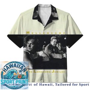John Cougar Mellencamp Classic Rock Album Hawaiian Shirt