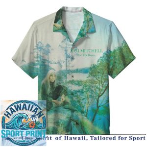 Joni Mitchell Retro Music Album Art Hawaiian Shirt