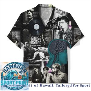 Joy Division Band Manchester Vintage Music Hawaiian Shirt