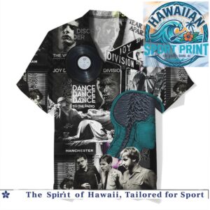 Joy Division Band Manchester Vintage Music Hawaiian Shirt