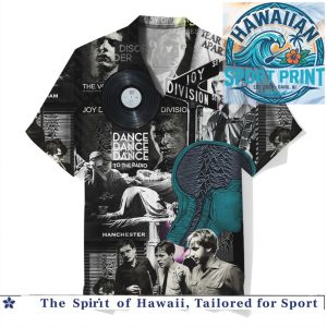 Joy Division Unknown Pleasures Post Punk Band Hawaiian Shirt